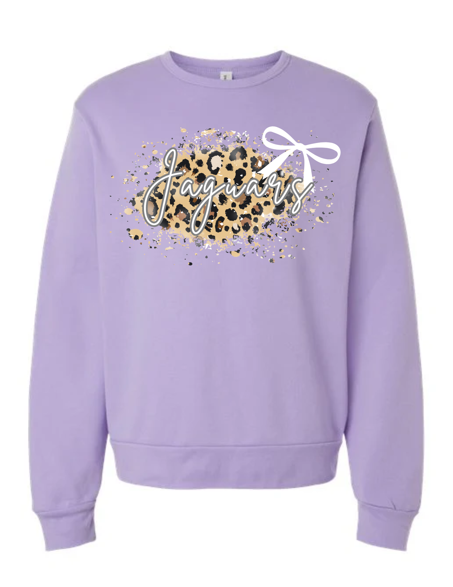 Leopard Bow Jaguars (Tee & Sweatshirt)