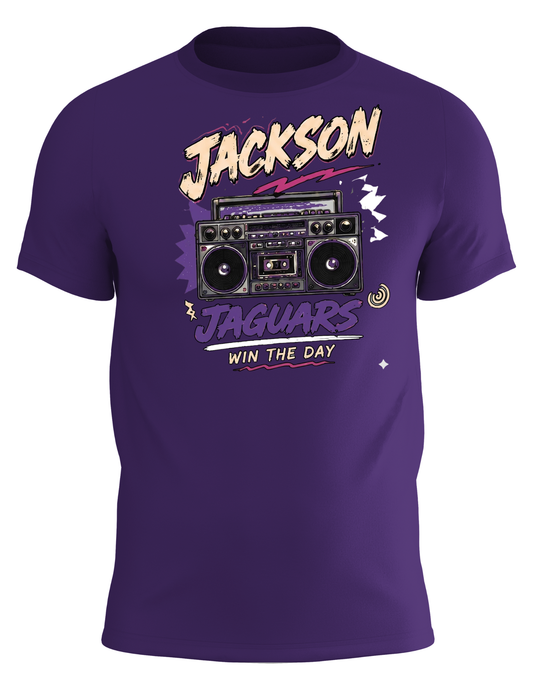 Retro Boombox Jaguars (Tee)