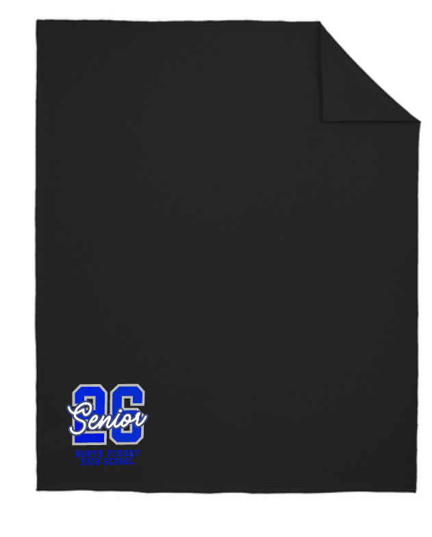 North Forney Senior '26 Sweatshirt Blanket