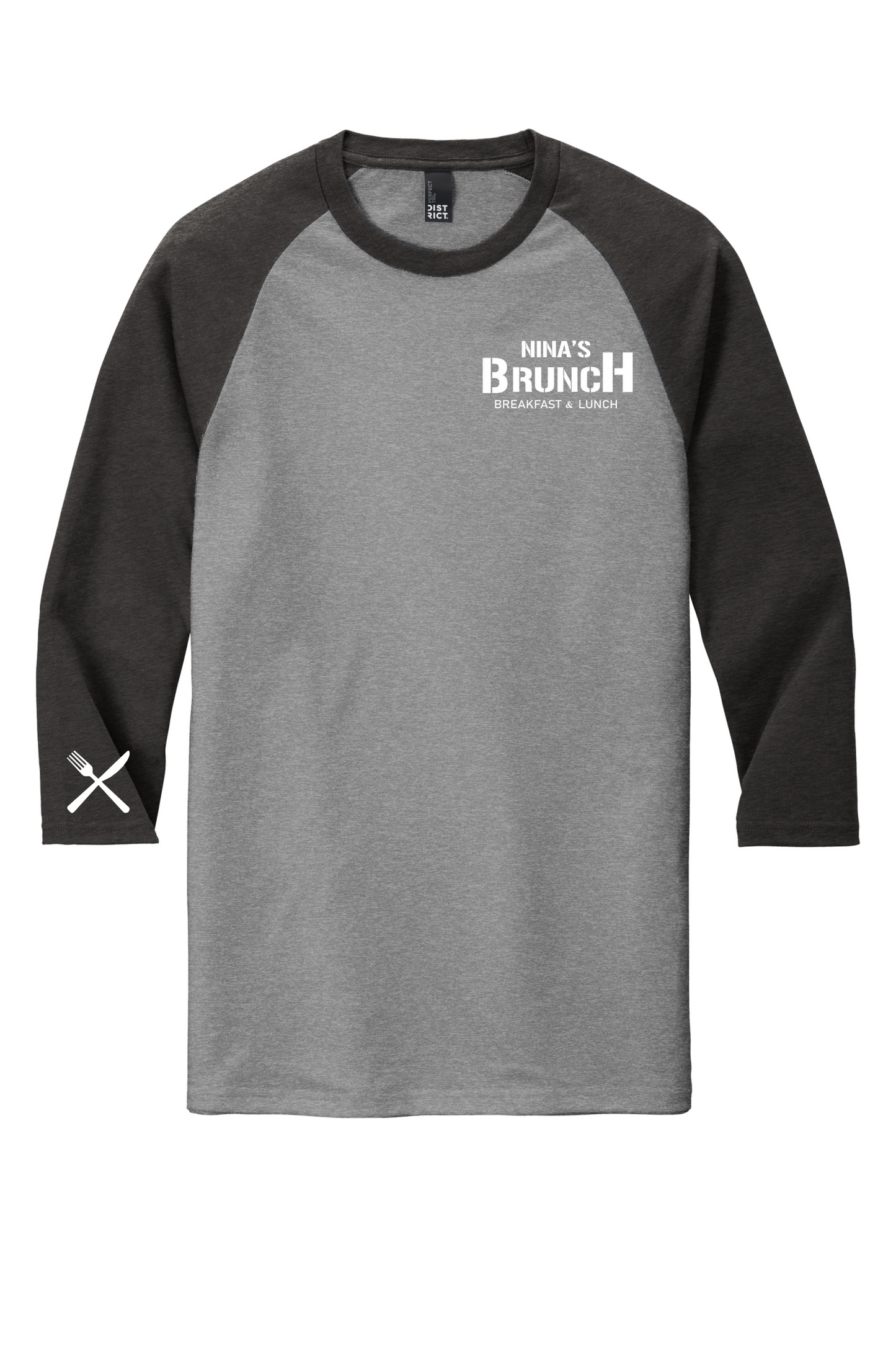 Nina's Brunch 3/4 Sleeve Men's T-Shirt
