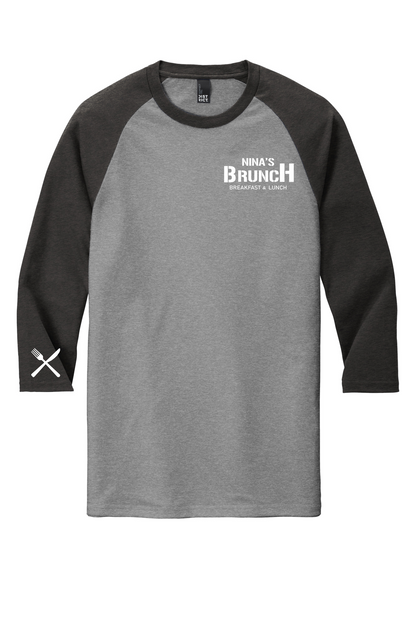 Nina's Brunch 3/4 Sleeve Men's T-Shirt