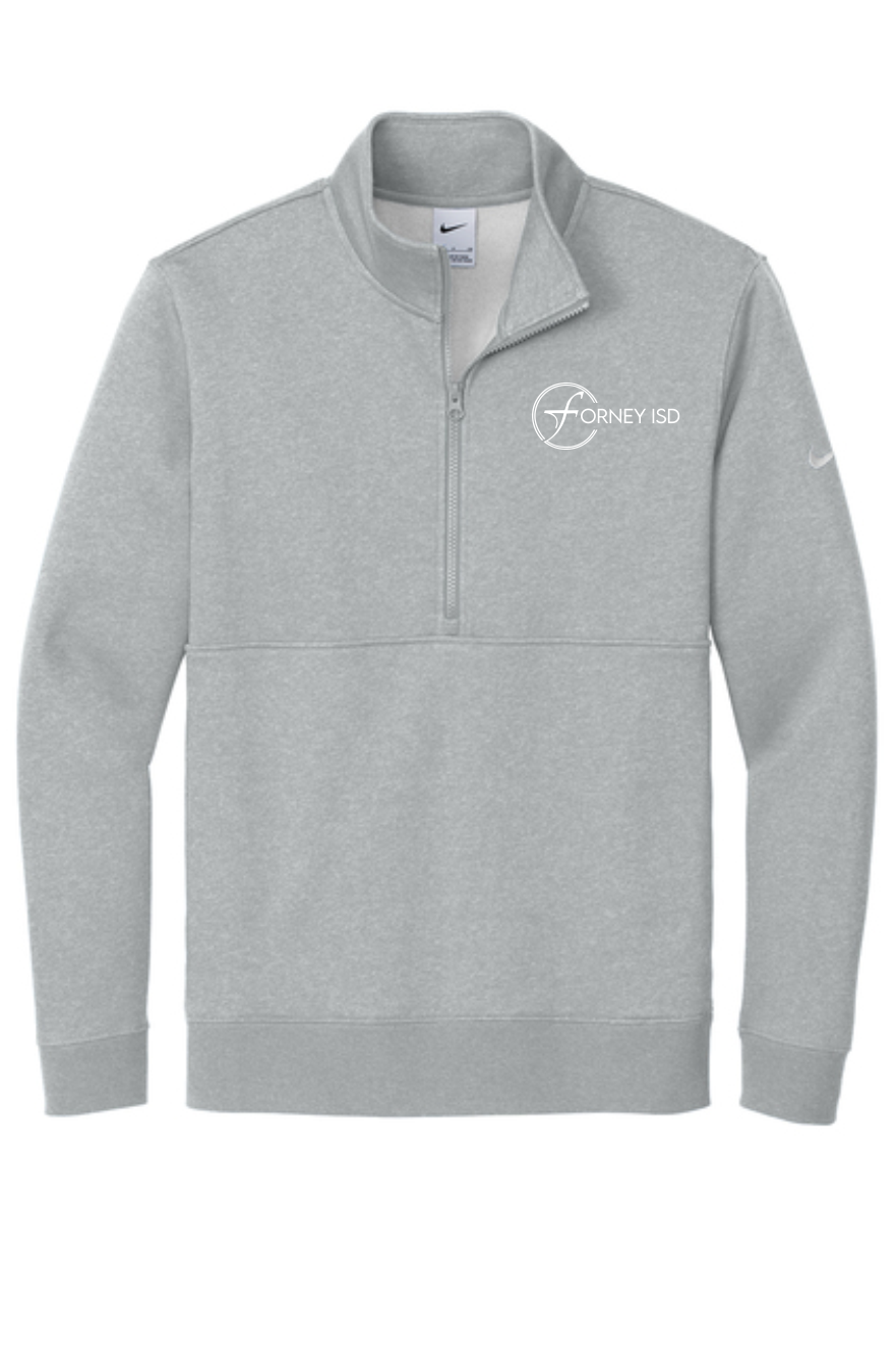 Forney ISD, Nike Swoosh Fleece 1/2 Zip Pullover - Men's and Women's, 2 colors