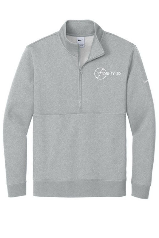 Forney ISD, Nike Swoosh Fleece 1/2 Zip Pullover - Men's and Women's, 2 colors
