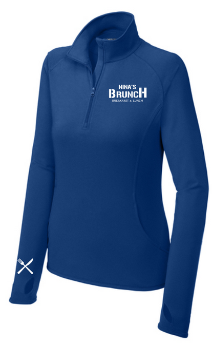 Nina's Brunch Women's Quarter-Zip Pullover