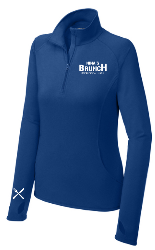 Nina's Brunch Women's Quarter-Zip Pullover