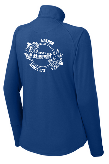 Nina's Brunch Women's Quarter-Zip Pullover