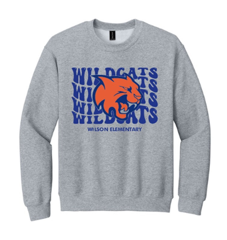 Wilson Wildcats on Repeat Sweatshirt