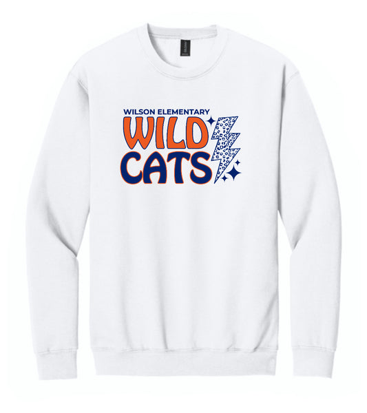 Wilson Wildcats Bolt Crewneck Sweatshirt